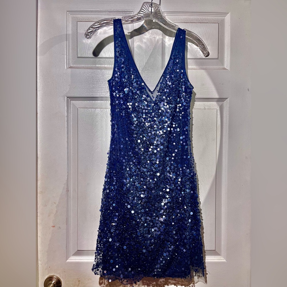 BASIX Black Label Sequin Dress - Size S (Retail $200 - Yours for $75) never worn
